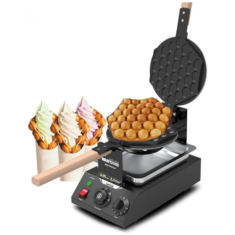 Maquina-de-Waffle-em-Aco-Inoxidavel-1500W-110V-WantJoin-foto-0