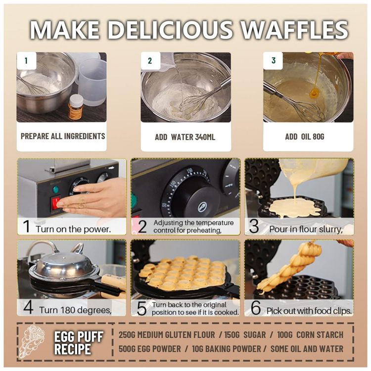 Maquina-de-Waffle-em-Aco-Inoxidavel-1500W-110V-WantJoin-foto-2