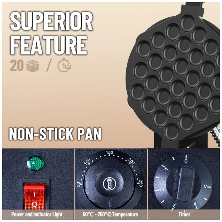 Maquina-de-Waffle-em-Aco-Inoxidavel-1500W-110V-WantJoin-foto-5