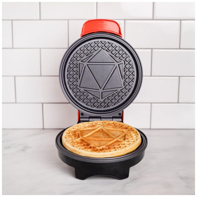 Maquina-de-Waffle-900W-110V-Uncanny-Brands-Vermelha-foto-1
