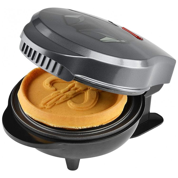 Maquina-de-Waffle-600W-110V-STAR-O-Mandalorian-Prata-foto-1