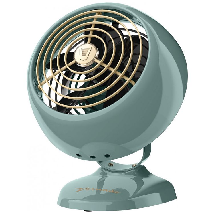 Conjunto-de-Ventiladores-de-Mesa-Retro-Vornado-110V-Verde-e-foto-1