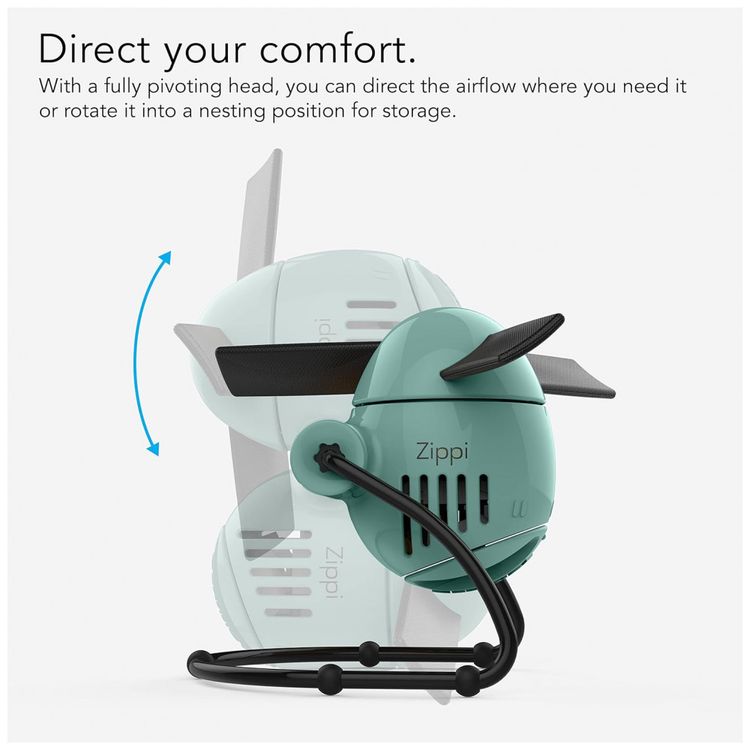 Ventilador-de-Mesa-com-2-Velocidades-Vornado-Verde-foto-3