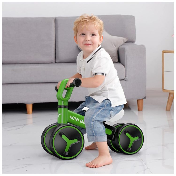 Bicicleta-sem-Pedal-com-4-Rodas-para-Criancas-de-1-a-3-Anos-foto-4
