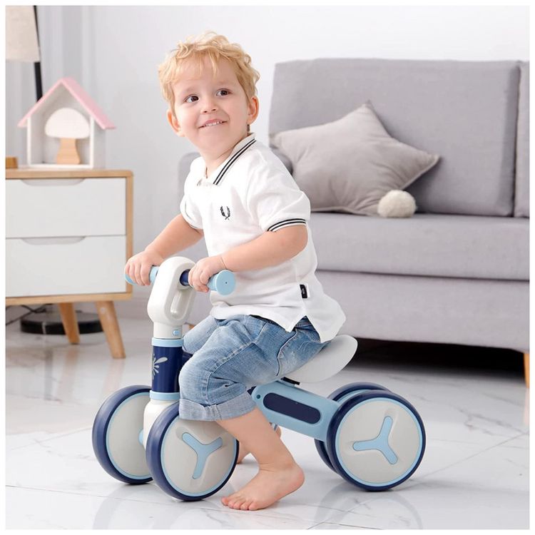 Bicicleta-sem-Pedal-com-4-Rodas-para-Criancas-de-1-a-3-Anos-foto-4