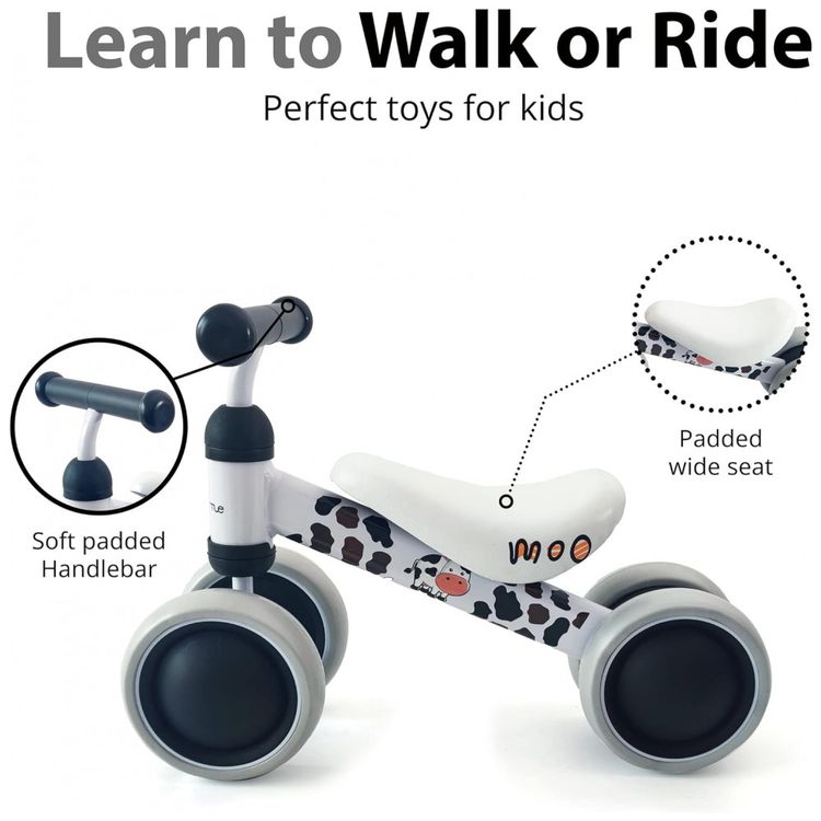 Bicicleta-sem-Pedal-com-4-Rodas-para-Criancas-de-10-a-24-foto-1