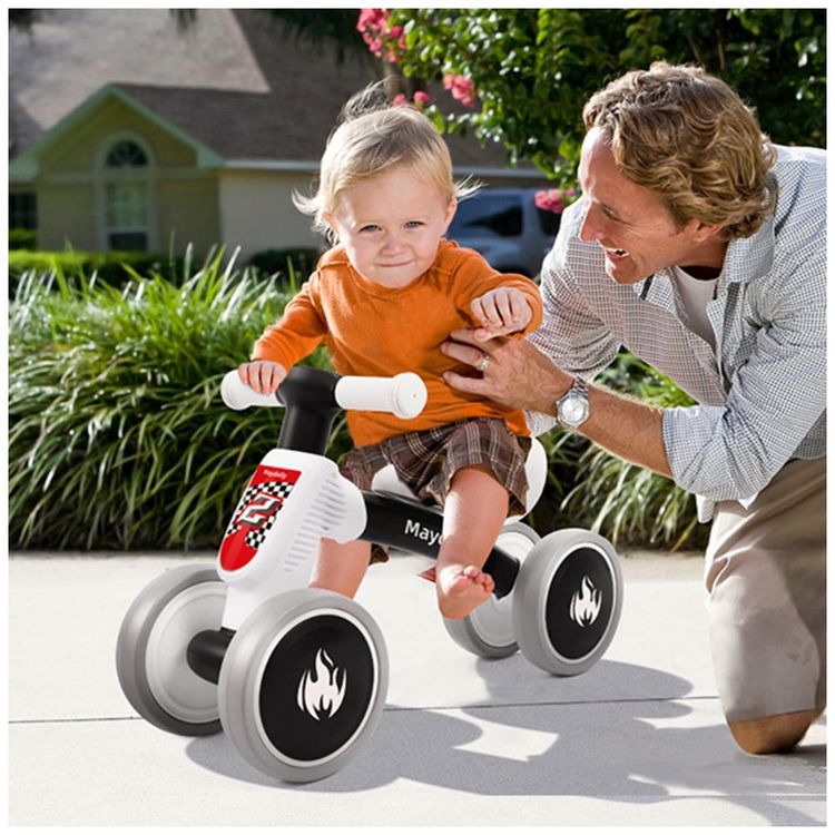 Bicicleta-sem-Pedal-com-4-Rodas-para-Criancas-de-10-a-24-foto-1