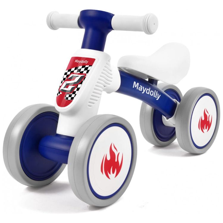 Bicicleta-sem-Pedal-com-4-Rodas-para-Criancas-de-10-a-24-foto-0