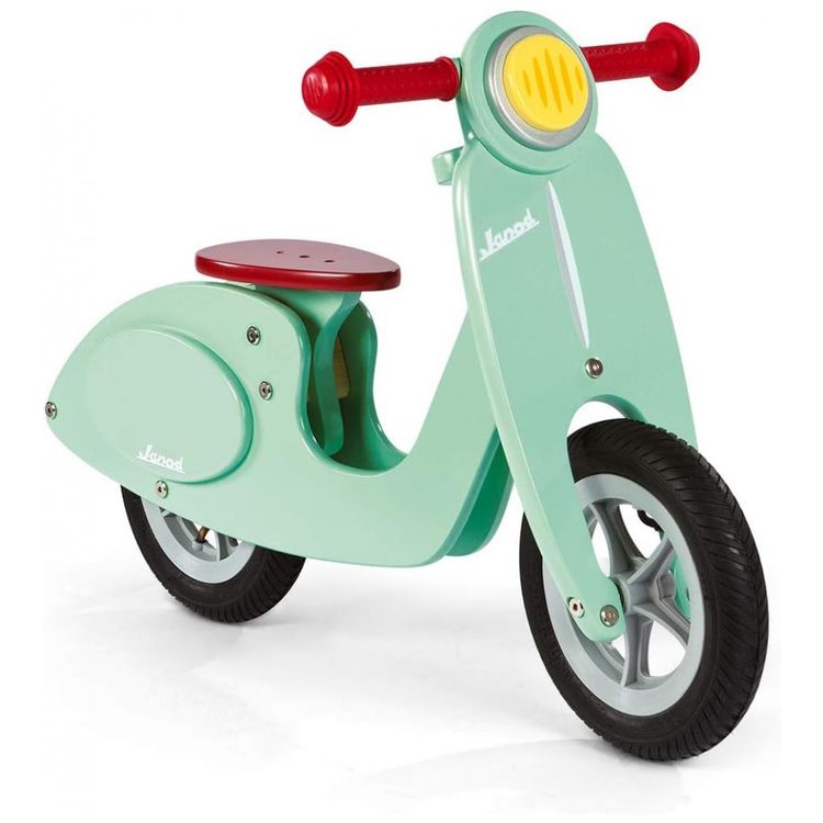Bicicleta-sem-Pedal-Scooter-de-Madeira-para-Criancas-de-3-a-foto-0