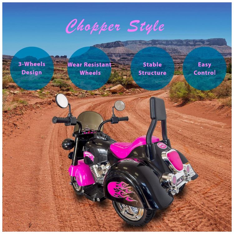 Moto-Eletrica-Infantil-a-Bateria-6V-com-Sons-e-Luzes-Idade-foto-5