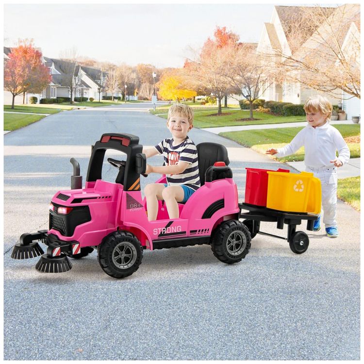 Caminhao-Eletrico-Infantil-1-Assento-com-Luz-LED-Musicas-foto-1