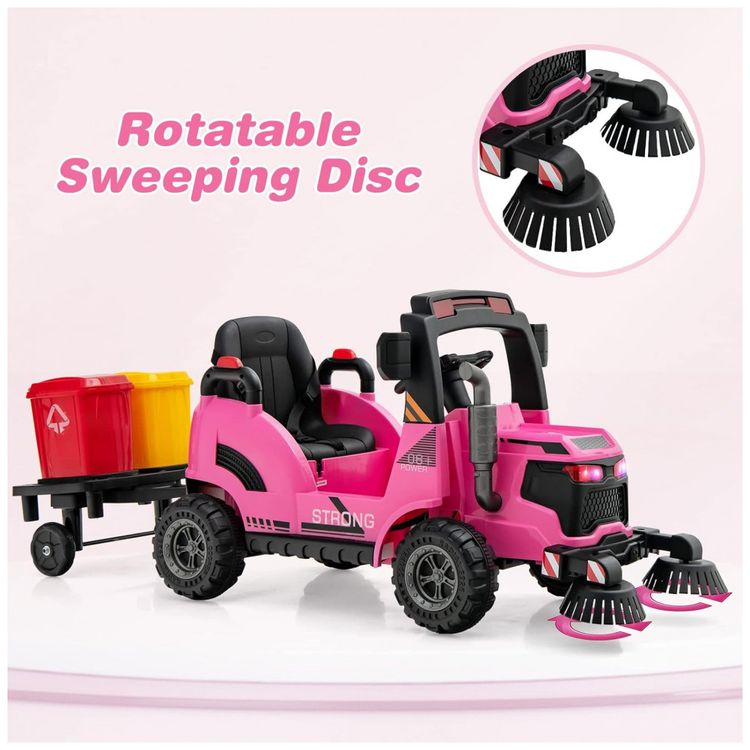 Caminhao-Eletrico-Infantil-1-Assento-com-Luz-LED-Musicas-foto-2