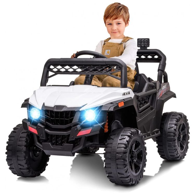 Carro-Eletrico-Infantil-1-Assento-com-Suspencao-Luzes-LED-foto-1