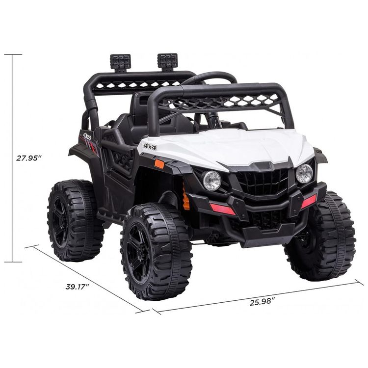 Carro-Eletrico-Infantil-1-Assento-com-Suspencao-Luzes-LED-foto-5