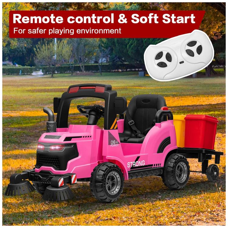 Caminhao-Eletrico-Infantil-1-Assento-com-Luz-LED-Musicas-foto-1