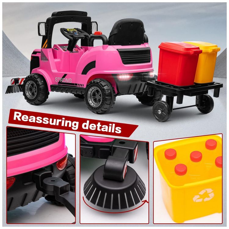 Caminhao-Eletrico-Infantil-1-Assento-com-Luz-LED-Musicas-foto-4