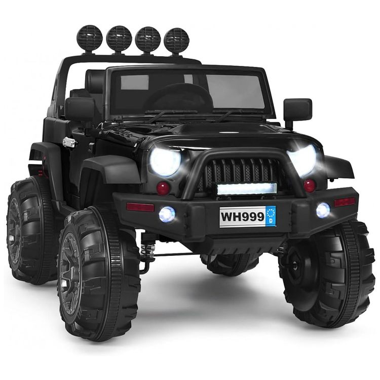 Carro-Eletrico-Infantil-2-Assentos-com-Suspensao-Mola-MP3-foto-0