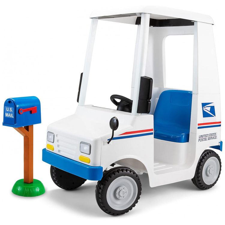 Carro-Eletrico-Infantil-Correio-com-Farol-LED-Sons-e-foto-0