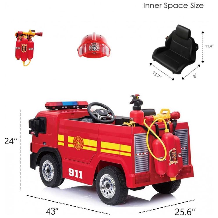 Carro-Bombeiro-Eletrico-Infantil-com-Controle-Remoto-e-3-foto-3