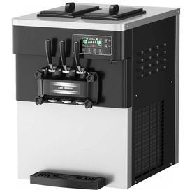 Maquina-de-Sorvete-Profissional-em-Aco-Inoxidavel-28L-por-foto-0