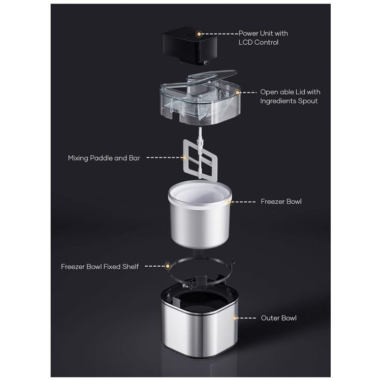 Maquina-de-Sorvete-Automatica-em-Aco-Inoxidavel-Capacidade-foto-5