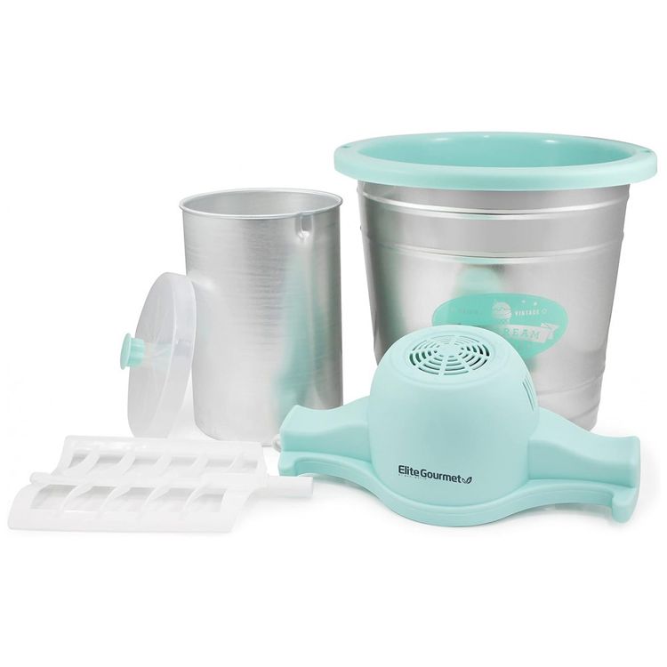 Maquina-de-Sorvete-Capacidade-4L-50W-Elite-Gourmet-Verde-foto-1