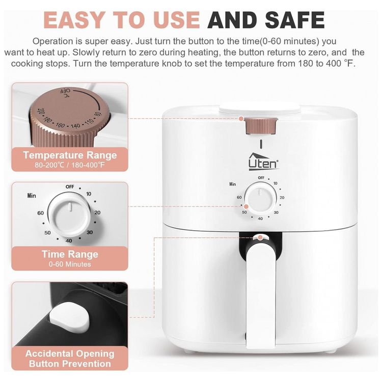 Fritadeira-Eletrica-AirFryer-4L-com-Temperatura-Ajustavel-e-foto-2
