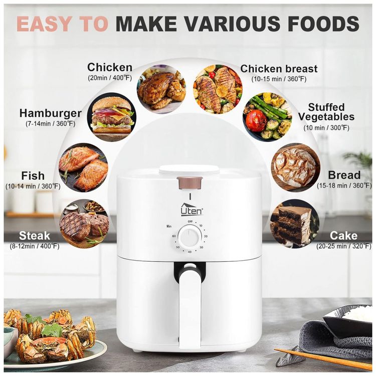 Fritadeira-Eletrica-AirFryer-4L-com-Temperatura-Ajustavel-e-foto-3