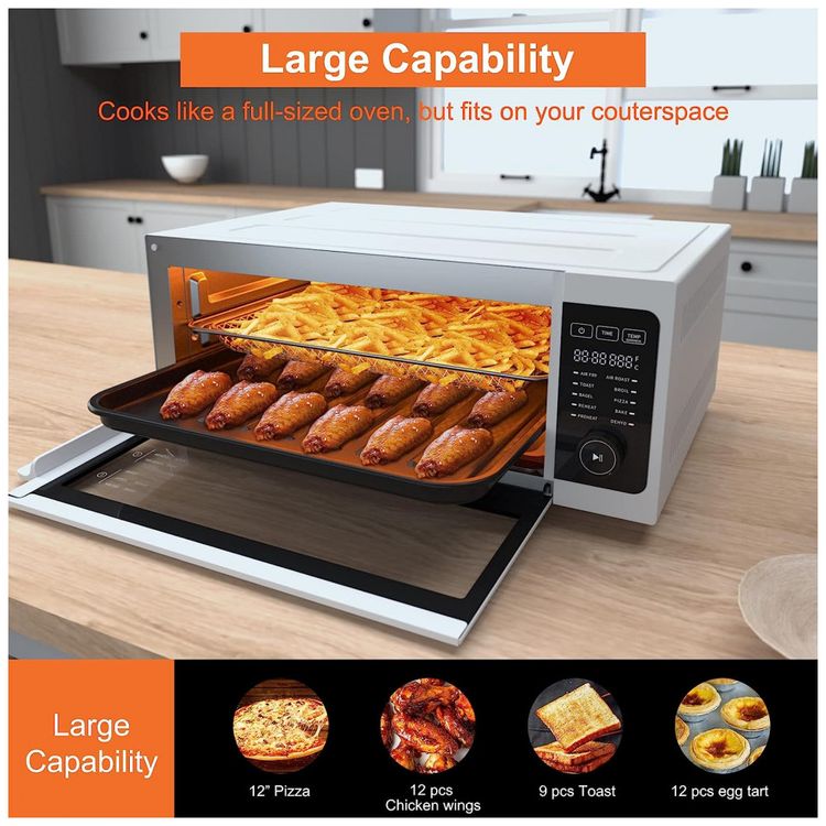 Forno-Eletrico-de-Bancada-10-em-1-com-9-Acessorios-1800W-foto-4