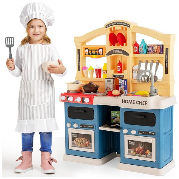 Cozinha-de-Brinquedo-Realista-com-69-Pecas-para-Criancas-de-foto-0