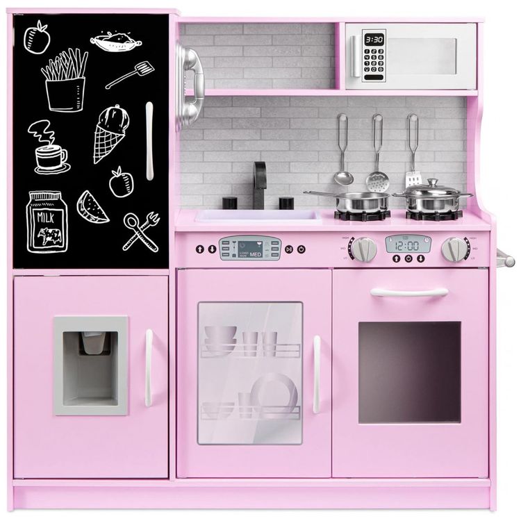Cozinha-de-Brinquedo-Realista-em-Madeira-para-Criancas-de-3-foto-0
