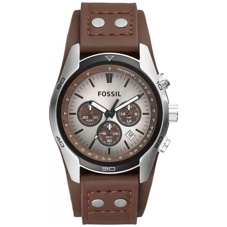 Relogio-Masculino-Analogico-de-Quartzo-com-Pulseira-de-Couro-foto-0