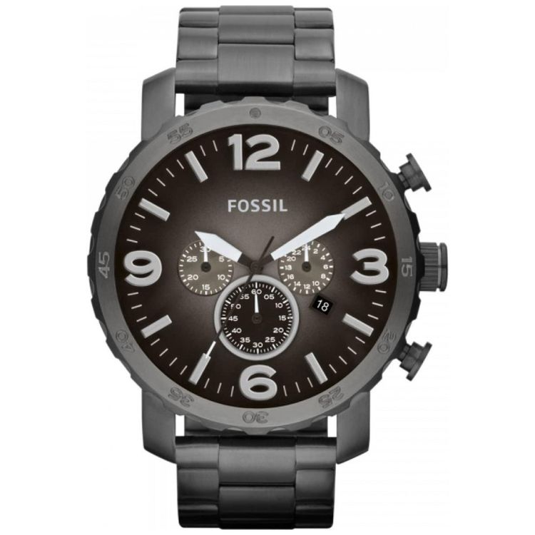 Relogio-Masculino-Analogico-de-Quartzo-com-Pulseira-de-Aco-foto-0