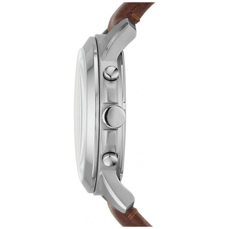 Relogio-Masculino-Analogico-de-Quartzo-com-Pulseira-de-Couro-foto-2