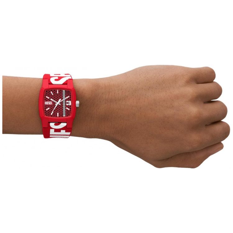 Relogio-Masculino-Analogico-de-Quartzo-Diesel-Vermelho-foto-4