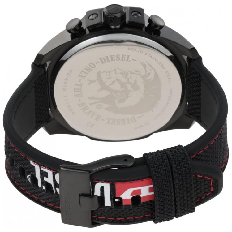 Relogio-Masculino-Analogico-de-Quartzo-com-Pulseira-de-Nylon-foto-2
