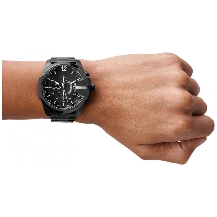 Relogio-Masculino-Analogico-de-Quartzo-com-Pulseira-de-Aco-foto-3