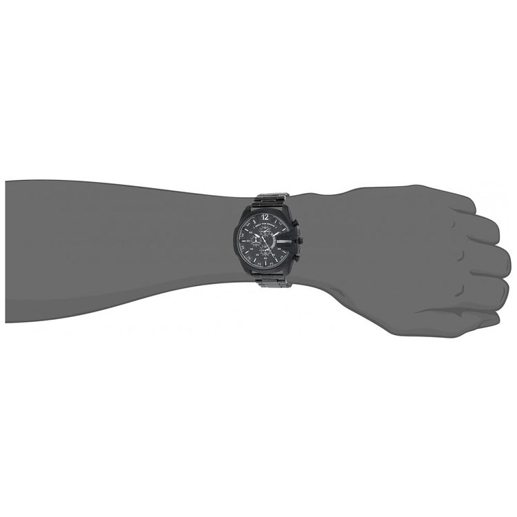 Relogio-Masculino-Analogico-de-Quartzo-com-Pulseira-de-Aco-foto-5