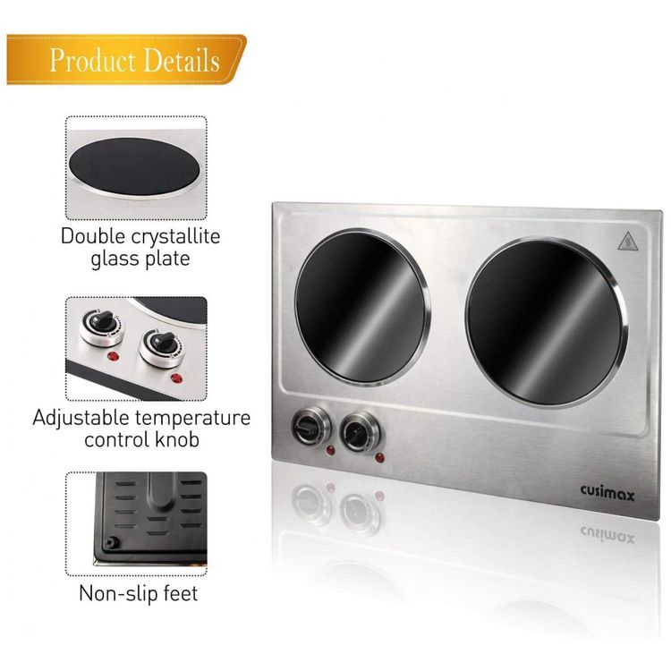 Cooktop-Eletrico-Portatil-de-Bancada-com-2-Queimadores-foto-1