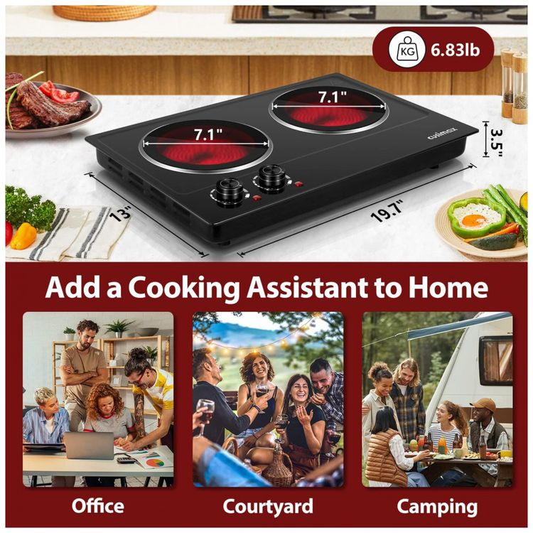 Cooktop-Eletrico-de-Bancada-com-2-Queimadores-foto-4