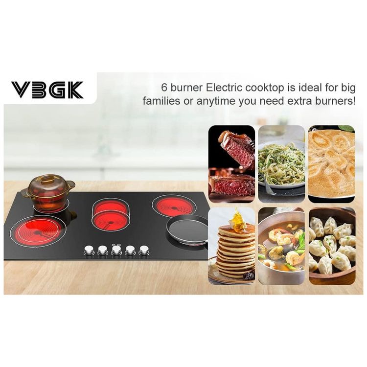 Cooktop-Eletrico-de-Embutir-por-Inducao-com-5-Queimadores-foto-1