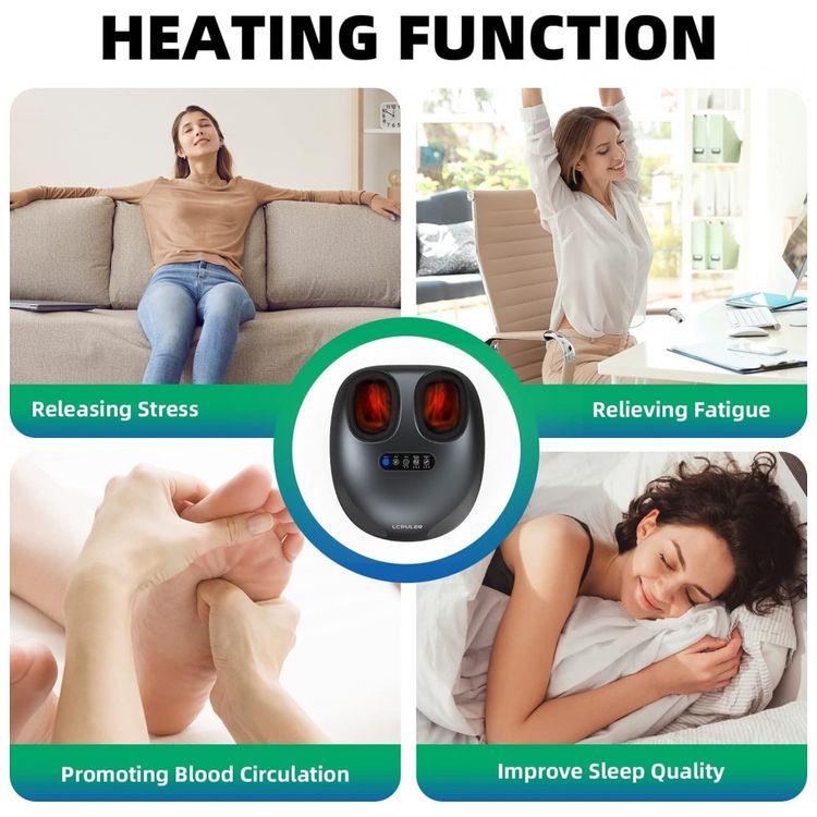 Massageador-Eletrico-para-Pes-com-3-Configuracoes-e-foto-2