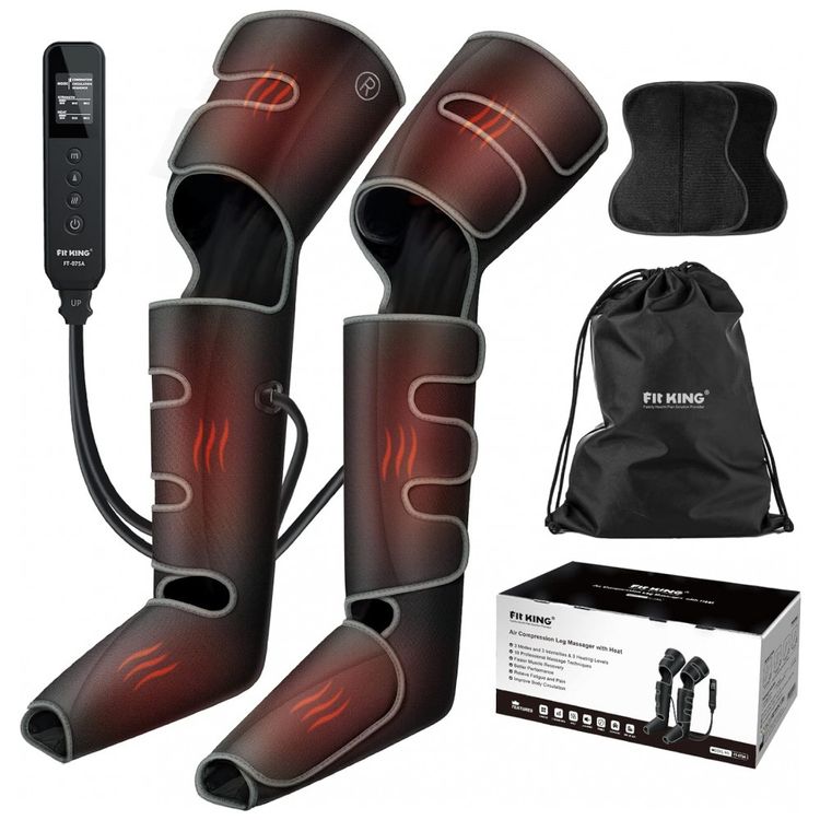 Massageador-Eletrico-de-Compressao-para-Pernas-e-Pes-3-Modos-foto-0