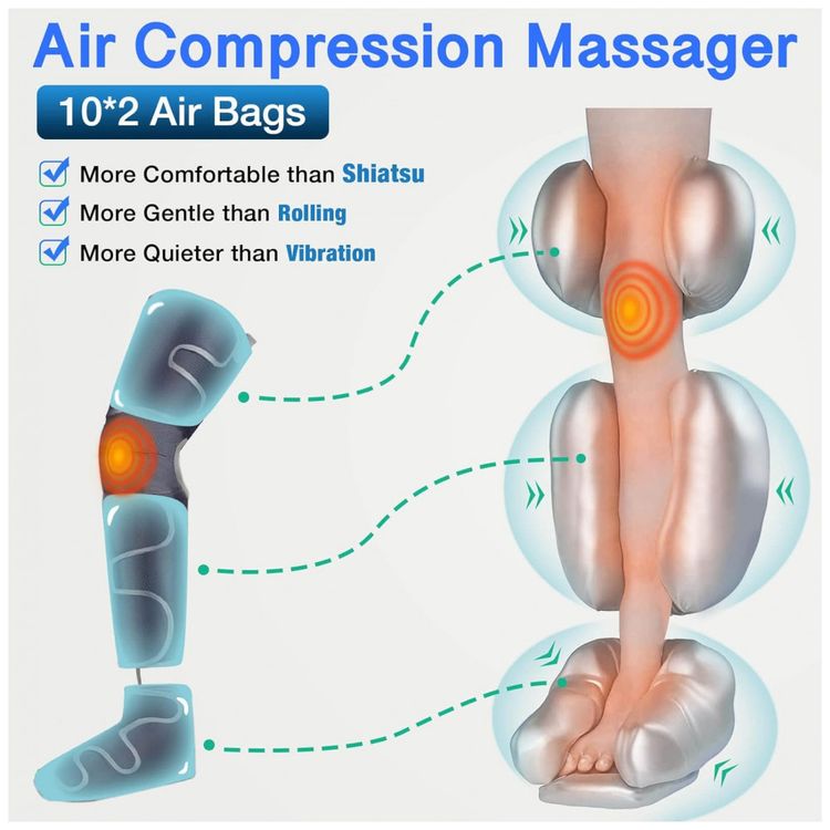 Massageador-Eletrico-de-Compressao-para-Pernas-e-Pes-4-Modos-foto-1