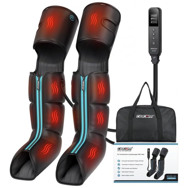 Massageador-Eletrico-de-Compressao-para-Pernas-e-Pes-com-foto-0