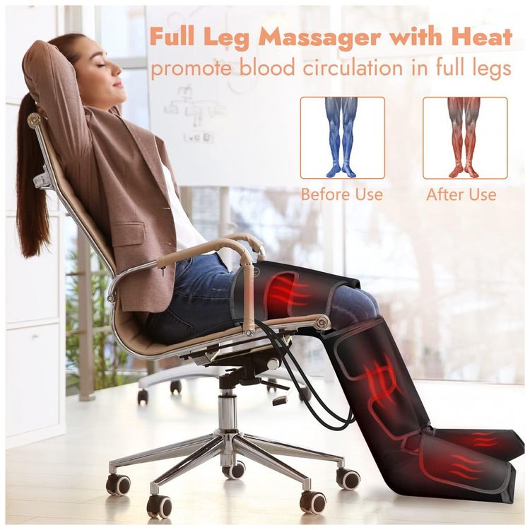 Massageador-Eletrico-de-Compressao-para-Pernas-e-Pes-3-Modos-foto-3