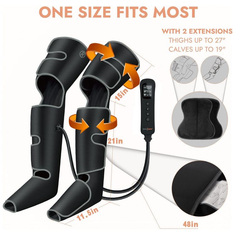 Massageador-Eletrico-de-Compressao-para-Pernas-e-Pes-3-Modos-foto-5