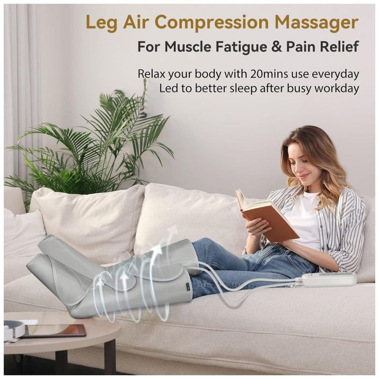 Massageador-Eletrico-de-Compressao-para-Pernas-e-Pes-2-Modos-foto-1