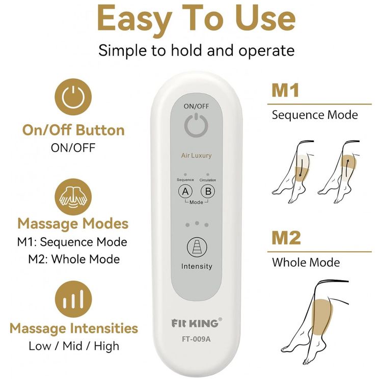 Massageador-Eletrico-de-Compressao-para-Pernas-e-Pes-2-Modos-foto-3