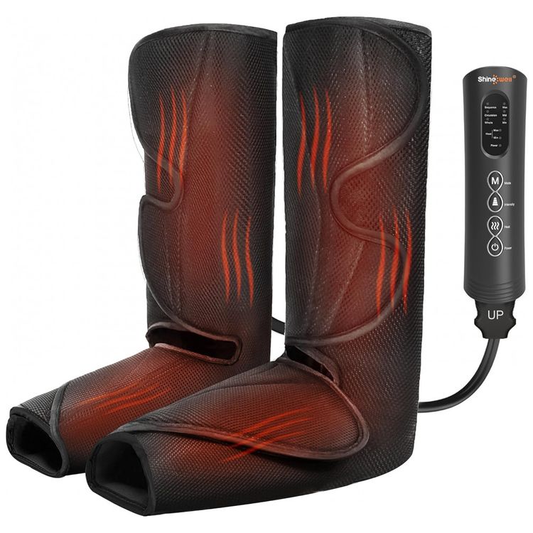 Massageador-Eletrico-de-Compressao-para-Pernas-e-Pes-3-Modos-foto-0